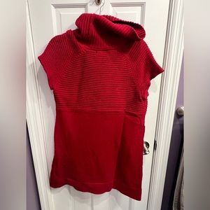 Tommy Hilfiger Red Sweater Tunic